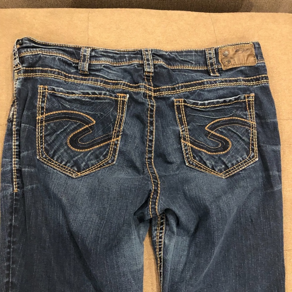 Silver jeans